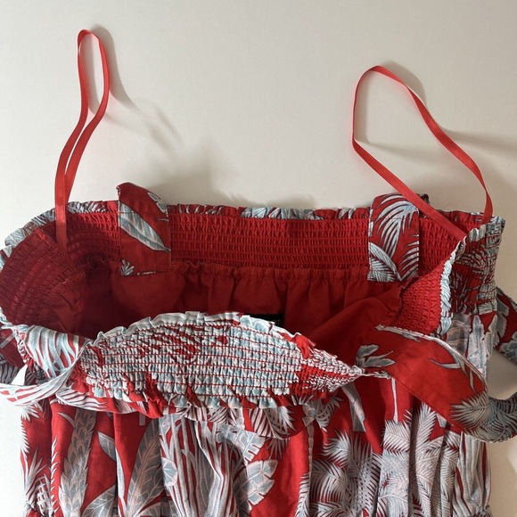 Talbots Fully Lined Multicolor Floral Sundress Size 4 - Picture 4 of 10